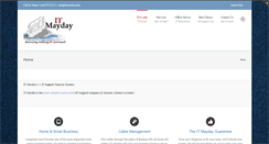 Desktop Screenshot of itmayday.com